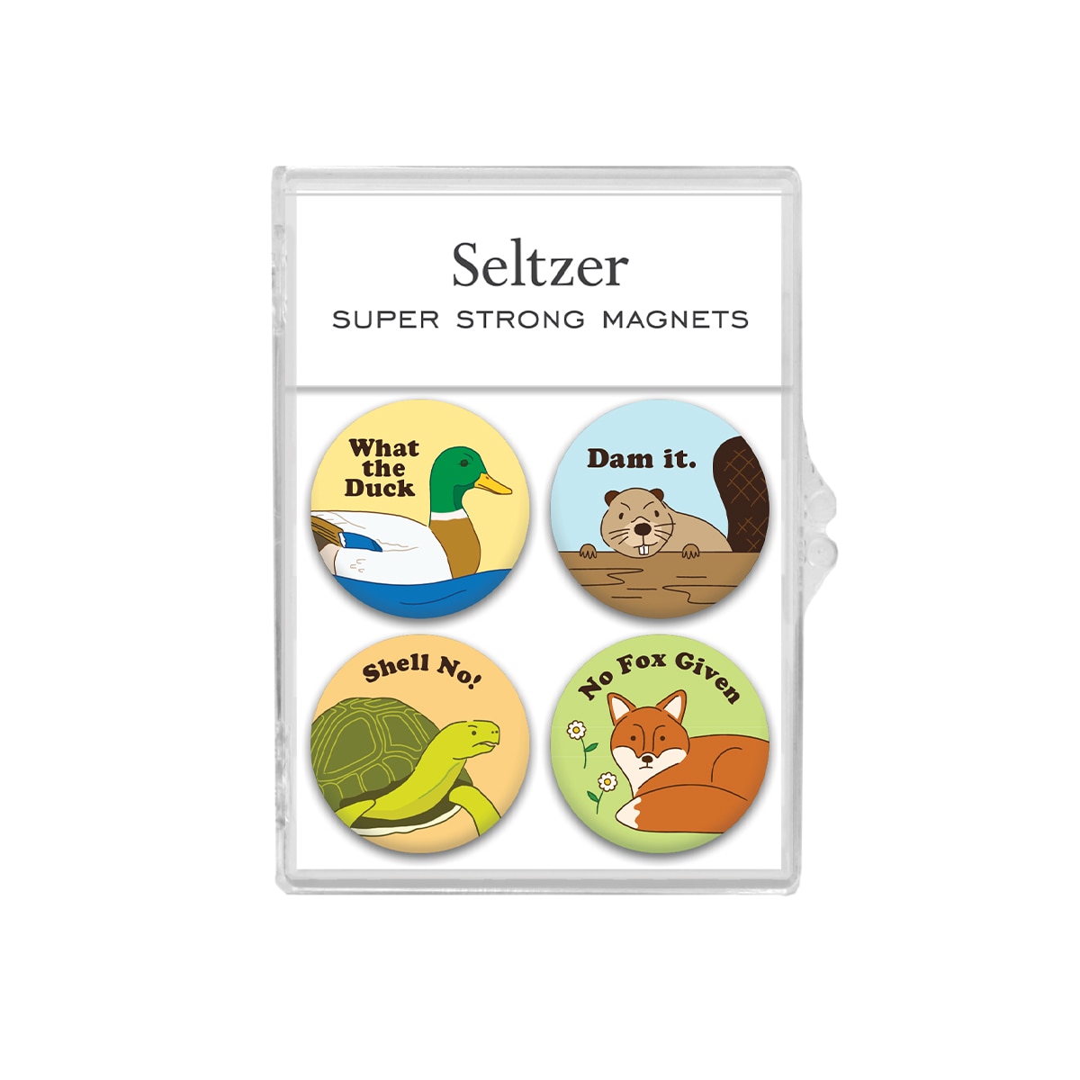 Animal Expletives Magnet Set | Seltzer Goods